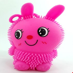 فیجت ضد استرس دنیای سرگرمی های کمیاب مدل خرگوش رنگ صورتی