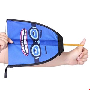 کایت پرتابی طرح منجنیقی رنگ آبی