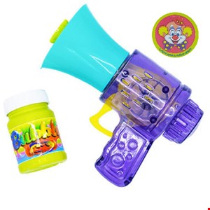 حباب ساز چراغ دار بلندگو بنفش