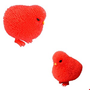 ابزار شوخی دنیای سرگرمی های کمیاب مدل جوجه رنگی قرمز