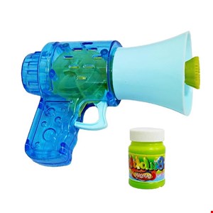 حباب ساز چراغ دار بلندگو آبی