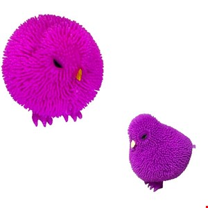 ابزار شوخی دنیای سرگرمی های کمیاب مدل جوجه رنگی بنفش