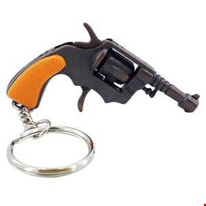 جاکلیدی دنیای سرگرمی های کمیاب مدل تفنگ مینیاتوری مدل هفت تیر لوله بلند