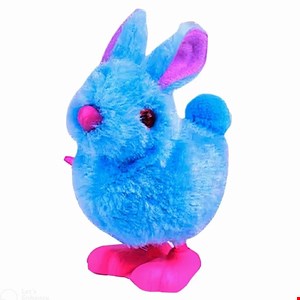 اسباب بازی کوکی مدل خرگوش گوش دراز آبی
