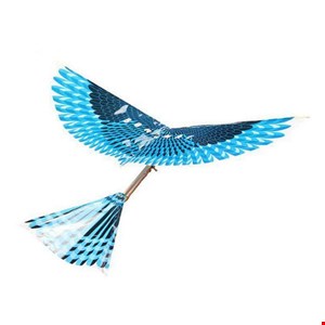 شاهین پرنده کوکی بسته 3 عددی آبی رنگ