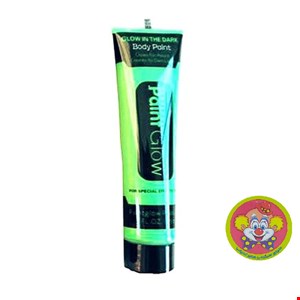 رنگ صورت و بدن پینت گلو مدل بلک لایت-سبز