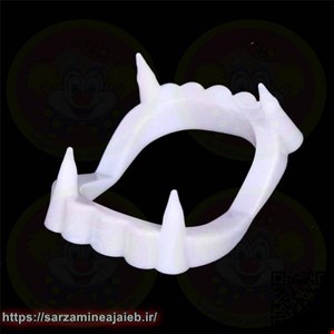  ابزار شوخی دنیای سرگرمی های کمیاب طرح دندان مصنوعی مدل DSK1810 