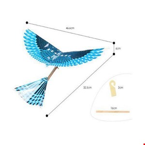  اسباب بازی پرنده طرح شاهین مدل G116 بسته 3 عددی