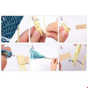  اسباب بازی پرنده طرح شاهین مدل G116 بسته 3 عددی
