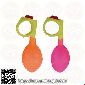  ابزار شوخی دنیای سرگرمی های کمیاب طرح انگشتر آب پاش بسته 2 عددی