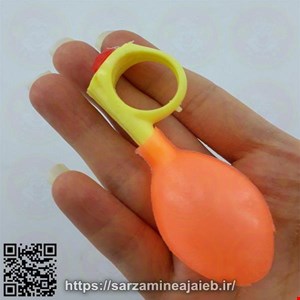  ابزار شوخی دنیای سرگرمی های کمیاب طرح انگشتر آب پاش بسته 2 عددی