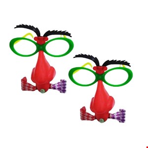  عینک سیبیل فوتی بسته 2 عددی
