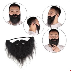  ابزار نمایشی دنیای سرگرمی های کمیاب مدل ریش و سیبیل مصنوعی
